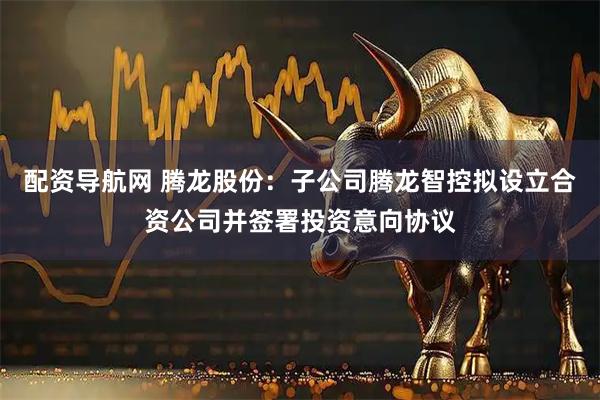 配资导航网 腾龙股份：子公司腾龙智控拟设立合资公司并签署投资意向协议